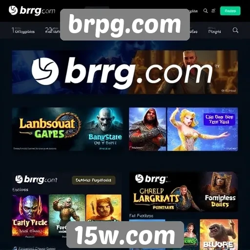 Comparativo entre brpg.com e outros sites de jogos